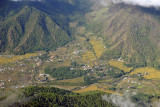 Climbing out of the Paro Valley, Bhutan