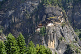 Taktshang Goemba - the Tigers Nest, one of Bhutans most famous sights