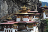 Closer view of the Tigers Nest - Taktshang Goemba