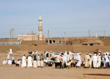 Small livestock market near El Daba