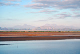 Sudan Red Sea Resort - lagoon and mountains