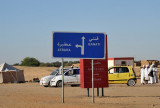 Another new road in Sudan - 13km south of Merowe to Atbara across the Bayuda Desert