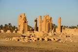 The Temple of Soleb was dedicated to Amun-Re and Nebmaatre, Lord of Nubia