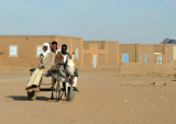 Donkey cart, Nubian village of Soleb