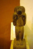 Baboon statue recovered from Temple of Amun erected by Tahargo at Kawa (684-680 BC)