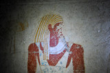 Tomb of Qalhata , the god Amseti, one of the four Sons of Horus