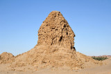 Some of the pyramids were partially disassembled for building material