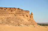 Jebel Barkal with its distinctive pillar