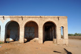 Brick arcade of the Old Souq, Karima