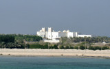 Palace at the north end of Nasan Island along the King Fahd Causeway
