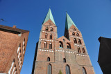 Restoration of the Marienkirche was carried out 1947-1959