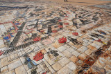 Tile map of Suwon in the square in front of Hwaseong Palace