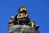 Garuda on the main square of Dhulikhel