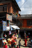 Passing through a Nepali town