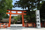 Inner torii gate, Kamigamo-jinja Shrine