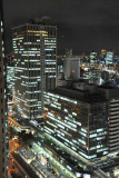 Night view from the Osaka Hilton