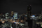 Night view from the Osaka Hilton