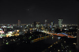 Night view from the Imperial Hotel, Osaka