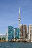 CN Tower, Harbour Square and Queens Quay West