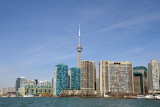 Toronto Skyline from an island ferry