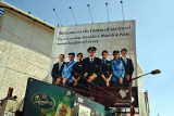 Advertisement for Oman Airs services to Europe