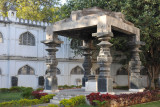Temple reconstructed in the courtyard of the A.P. State Museum