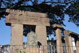 Indian version of Stonehenge in the Public Gardens next to the A.P. State Museum,