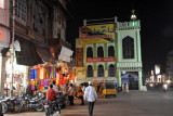 Night stroll through back towards the Charminar