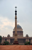 Presidential Palace (1912-1929) and Jaipur Column