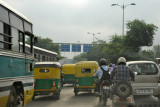 Traffic Jam - South Extension, Mahatma Gandhi Road, New Delhi