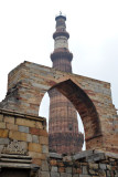 Construction of the Quwwat-ul-Islam Mosque started in 1193 AD