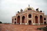 The inner structure of Humayuns Tomb