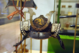 Japanese helmet with frontal kuwugata, ca 1550