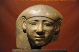 Sarcophagus head, Ancient Egyptian