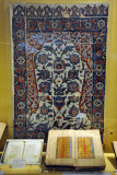 Pair of Qurans and tiles