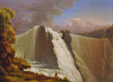 The Cackabakah Falls, Kaministiquia River, NW Ontario, Paul Kane (1849-1856)