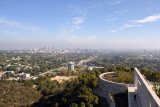 View from the Getty Center of the 405 and Century City
