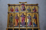 St James Major, the Madonna and Child, and Various Saints, Bartolomeo Vivarini, 1490