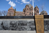 Ontario Veterans Memorial in front of the Ontario Legislature, Queens Park