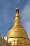 Zedi from top to bottom: diamond orb, jewelled vane, cone, hti. lotus bud, lotus petals, moundings, inverted bowl, bell, band