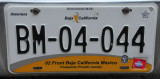 Mexican License Plate - Baja California