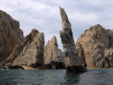 Moving to a second dive site  - Neptunes Finger, Cabo San Lucas