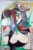 Femme au grand chapeau, 1962, Pablo Picasso (1881-1973)