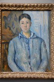 Madame Czanne in Blue, 1888-90, Paul Czanne (1839-1906)