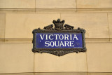Victoria Square sign, Birmingham