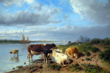 Landscape with Cattle, Anton Mauve (1838-1888)