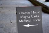 Chapter House, Magna Carta, Medieval Frieze