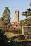 130 ft tower of Church of St Mary, Warwick