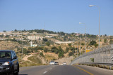 Highway 60 leaving Jerusalem to the south