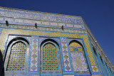 Close up of the octagonal Dome of the Rock